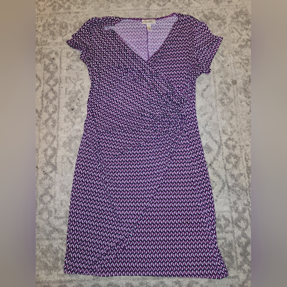 Women's Dress Barn Faux Wrap Dress